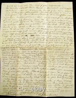 CIVIL War Ny Soldier Letter 138th Ny To 97th Ny Comrade Who Is Kia