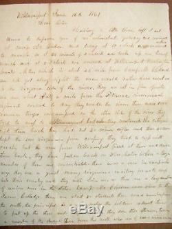 CIVIL War Pennsylvania Soldier Letter Williamsport Maryland