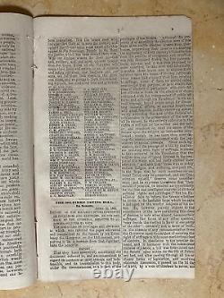 CIVIL War Pres. Lincoln's N. Y. Atty. Gen. Dickinson Soldiers Voting Bill Speech