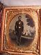 CIVIL War Soldier 1/6 Plate Tinted Tin Type