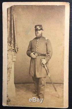 CIVIL War Soldier 15 Regiment New York Volunteers Major G. W. Warner
