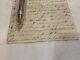 CIVIL War Soldier-letter Old Dick Taylor Surrender Came In Co F 33d Iowa Mobile