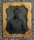 CIVIL War Union Soldier Ambrotype Photographic With Thermoplastic Case
