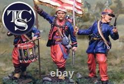 CIVIL War Zouves Union The Collectors Showcase Cs00495 Free USA Shipping