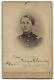 Cabinet Card CIVIL War Era Soldier 1st Lt. Col. Edgar Adams U. S. Vol