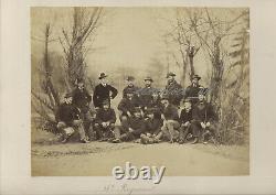Canada Military Fenian Raids 16th Beds Reg Photo soldiers c1861-1866 Civil War