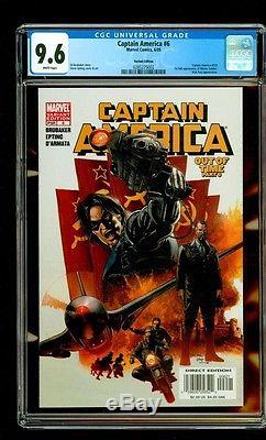 Captain America 6 CGC 9.6 1st Appearance Winter Soldier Civil War Variant 2005