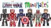 Captain America CIVIL War Marvel Minimates Iron Man Black Panther Winter Soldier Vision Hawkeye