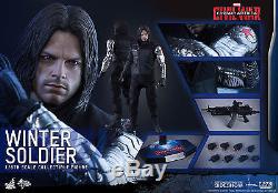 Captain America CIVIL War Winter Soldier 1/6 Scale Figure Hot Toys Marvel Misb