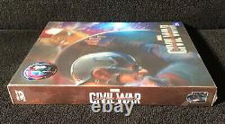 Captain America Civil War WeET Collection Lenticular Slip Blu Ray Steelbook