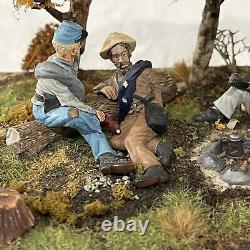 Cavalier Rose Military Miniatures American Civil War set Diorama Vintage