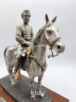 Chilmark Civil War Pewter Sculpture Francis J. Barnum Gentleman Soldier