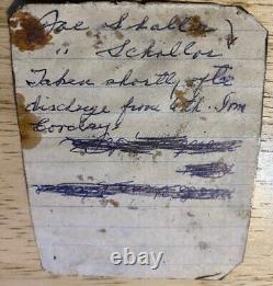 Civil War 1/9th Cavalry Soldier Wearing Hat And Sword Photo Tintype Original