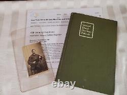 Civil War 49th NY Infantry Gen. Bidwell Book 1st Ed. Uniform Soldier CDV Photo
