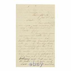 Civil War Archive of Nine 58th Pennsylvania Soldier Letters, 1862-1864