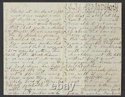 Civil War Big Black, Tenn. 1863 Hathaway 20th Ohio Soldiers Letter + Cover