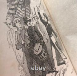 Civil War Book Rare Clifton Rice Novel History Soldier 1873