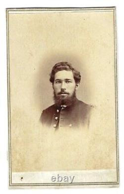 Civil War CDV Sargent George A Aplin 10th Michigan Infantry, Published Soldier