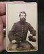 Civil War CDV Union Soldier in Oficer's uniform-