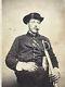 Civil War Cavalry Officer Sword Armed Soldier Brownell Scranton PA CDV Photo