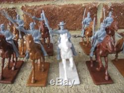 Civil War Confederate Cavalry Expeditionary Force 1/32 54MM Toy Soldiers Playset