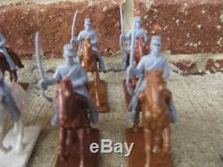 Civil War Confederate Cavalry Expeditionary Force 1/32 54MM Toy Soldiers Playset