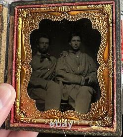 Civil War Confederate Soldiers Tintype Photo Photograph