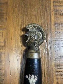 Civil War Era Masonic Mason Sword Sir Eugene F. Falconnet Soldier D B Howell