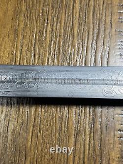 Civil War Era Masonic Mason Sword Sir Eugene F. Falconnet Soldier D B Howell