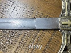 Civil War Era Masonic Mason Sword Sir Eugene F. Falconnet Soldier D B Howell