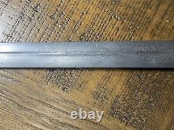 Civil War Era Masonic Mason Sword Sir Eugene F. Falconnet Soldier D B Howell