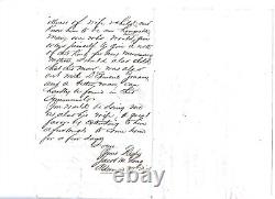 Civil War Letter Alderman Jacob Long NCY to General Peck asking leave Soldier