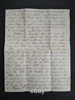 Civil War Nashville 1863 Patriotic Cover + Shaver, 9th Indiana Soldiers Letter