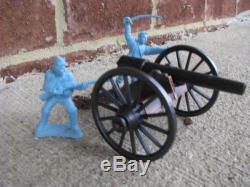 Civil War Parrott Barrel Cannon Artillery Toy Soldier Union Confederate