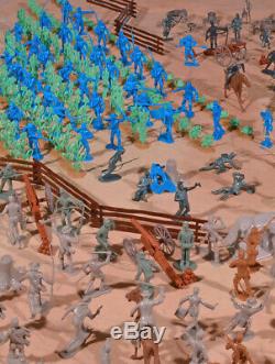 Civil War Playset #1 Marx Recast Antietam 54mm Plastic Toy Soldiers