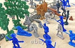 Civil War Playset #2 Pickett's Charge- 54mm Plastic Toy Soldiers