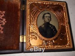 Civil War Soldier 1/6 Plate Tintype Thermoplastic Case