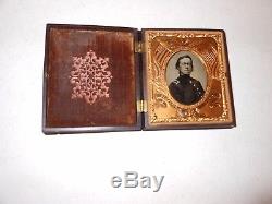 Civil War Soldier 1/6 Plate Tintype Thermoplastic Case
