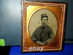 Civil War Soldier 1/6th size ID'd as Gilford Bow with partial Tax Stamp