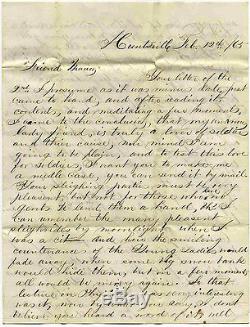 Civil War Soldier 15th Pennsylvania Cavalry 1865 Autograph Signed Antietam