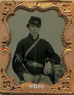 Civil War Soldier Ambrotype