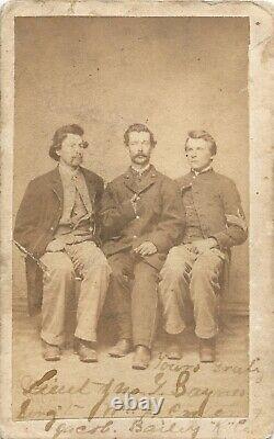 Civil War Soldier CDV 34th Pennsylvania (5th Reserves) Trio