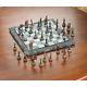 Civil War Soldier Chess Board And Game Piece Set Classic Union Confederate NEW