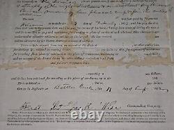 Civil War Soldier Document for Pay Dated 1862