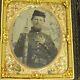 Civil War Soldier (Double Armed) 1/6 Plate Ambrotype Thermoplastic Case