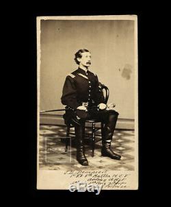 Civil War Soldier James H. Demarest Signed