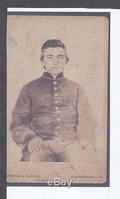 Civil War Soldier Letter Daniel Faust 96th PA Vols Camp Near Sharpsburg 1/7/62