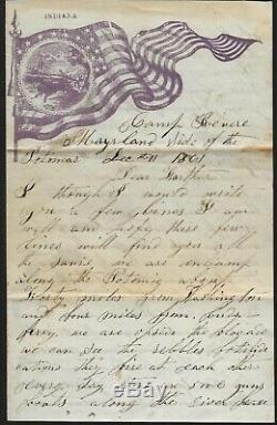 Civil War Soldier Letter David R Everett 7th New Jersey Infantry Died 5/62 in Va