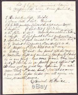 Civil War Soldier Letter Samuel Pierce 6th NY Heavy Art Winchester VA Dec 2 1864