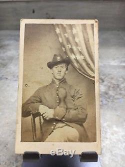 Civil War Soldier Photo T. M. Wells